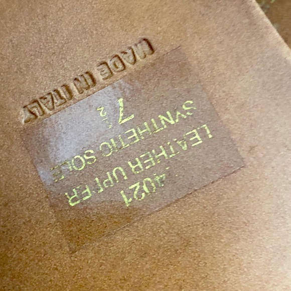 NEW NICCOLO VACARI LEATHER STRAPPY SANDALS - Picture 6 of 8